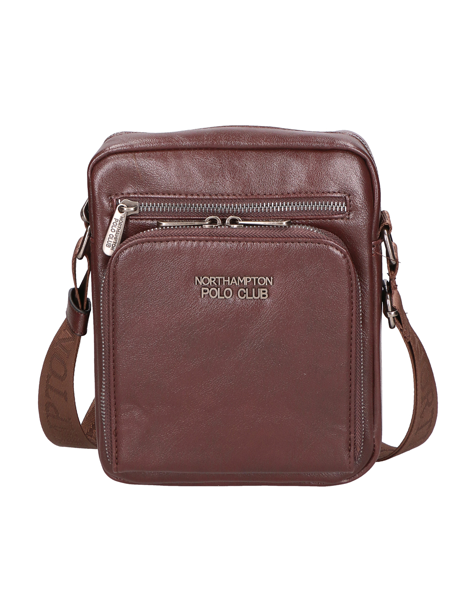 Northampton Polo Club Schultertasche Männer COFFEE