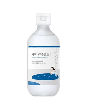 Round Lab Birkenwasser Feuchtigkeitstoner - 300ml Hydratierender Toner für trockene Haut