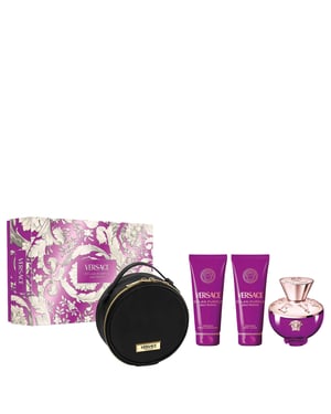 Versace Dylan Purple Eau de Parfum 100ml Geschenkeset mit Duschgel & Bodylotion
