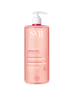 SVR Topialyse 1000ml Beruhigendes Reinigungs-Gel für trockene, empfindliche Haut