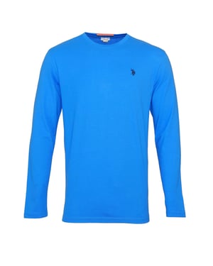 U.S. Polo Assn. Langarmshirts in Hellblau