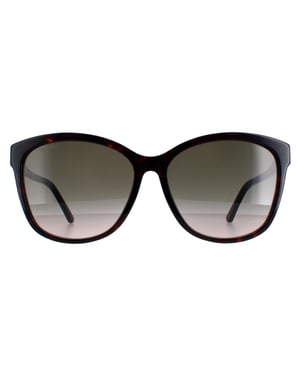 Jimmy Choo Square Damen Dunkel Havanna Braun Farbverlauf Lidie/F/SK