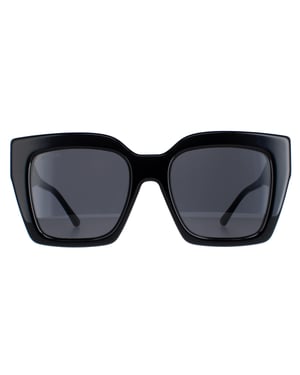 Jimmy Choo Square Damen Schwarz Grau Eleni/G/S