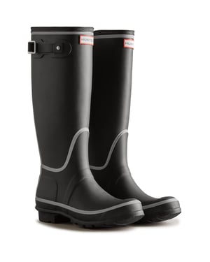 Hunter Original Tall Reflektierendes Konturenmuster Gummistiefel