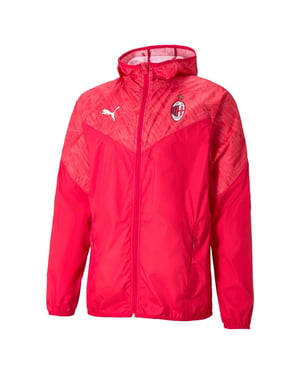 Puma AC Mailand 2020-21 Herren Rote Aufwärmjacke