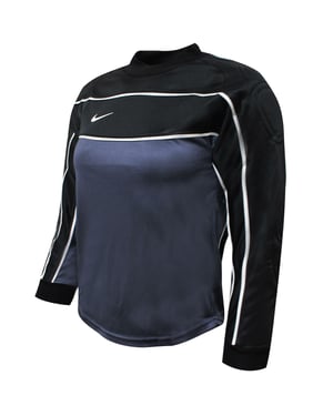 Nike Football gepolsterte Schulter Sport top schwarz - Kinder