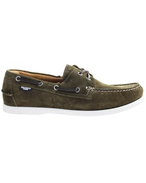 Hackett Guernsey Mens Green Schuhe