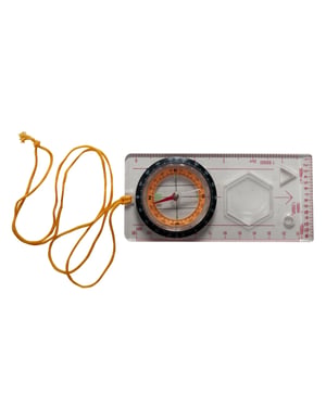 Trespass - Boussole avec loupe (Clair)