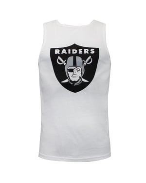 Fanatics Oakland Raiders Herren-Weste, weiß