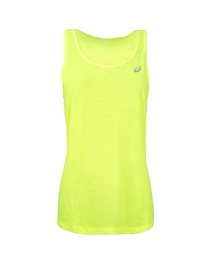 ASICS Motion Dry Womens Yellow Tank Top