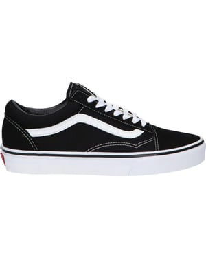 Turnschuhe für Unisex Vans off the wall in schwarz