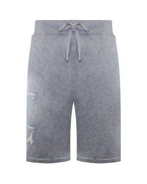 Diadora Logo Herren-Shorts in Grau