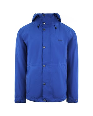 Barbour Knoden Mens Blue Jacke