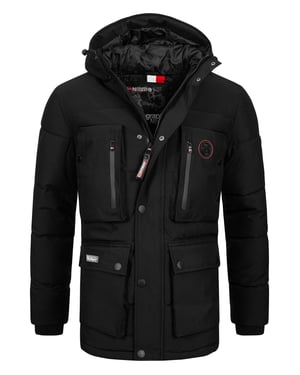 Geographical Norway Jacke Schwarz