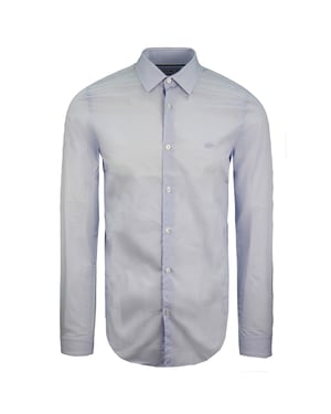 Lacoste Slim Fit Mens Hellblaues Hemd