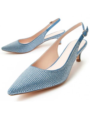 Montevita Absatzschuh Festshoe5 in Blau