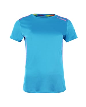 Diadora Running Womens Blue T-Shirt