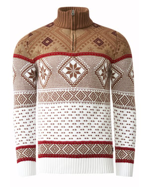 Rusty Neal Norwegischer Pullover Beige