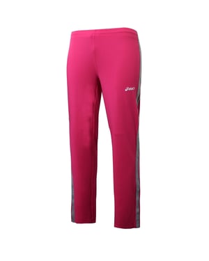Asics aufwärmen Frauen rosa Trackhosen