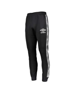 Umbro -Black -Track -Hosen mit Geklebten von Männern geklebt