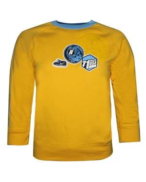 Nike Young Boys Oregon USA Sport Top T-Shirt Casual Yellow 490413 703