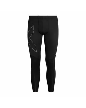 2xu Zündschildkompression Männer schwarz/silberne Strumpfhose
