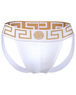 Versace Underpants Jock Strap Jersey Jockstrap