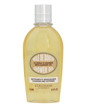 L'Occitane Almond Cleansing & Softening Shower Oil 250ml