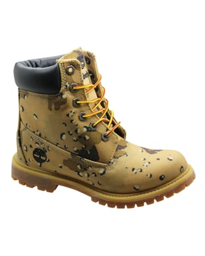 Timberland 6 Zoll Wedge Womens Boots Beige Camo Camoele Schnürung 8357b B83B