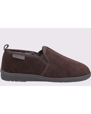 Hush Puppies Arnold Slip On Suede MEMORY FOAM Homme