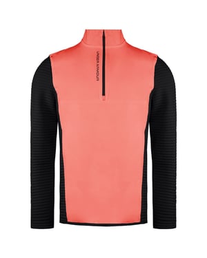 Under Armour Storm Evolution Daytona Herren Schwarz/Rot -Hybrid -Golfpullover