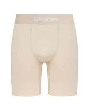 Skins Dnamic Force Herren Beige Kompressiong halbe Strumpfhose Shorts DF00011179002