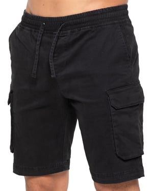 Enzo | Herren Cargo Shorts - Schwarz