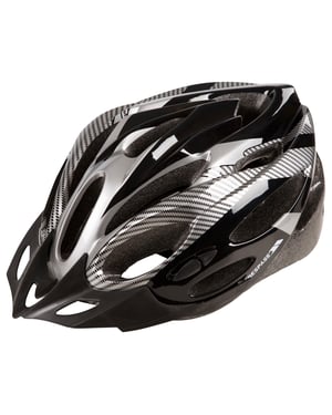 Trespass Erwachsene Unisex Crankster Radfahren Helm (Black X)
