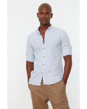 Trendyol Garçon Tippet Bras standard basique Chemise