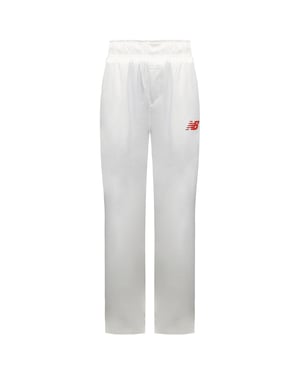 New Balance Cricket Kinderhose in Off-White
