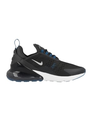 Nike Air Max 270 Turnschuhe, Anthrazit/Metallic Silber