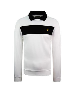 Lyle & Scott Ventech Golf Herren weißes Top