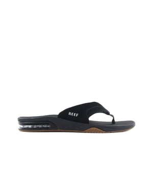 SCHWARZE FANNING-FLIP-FLOPS