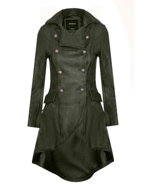 Damen Gothic Viktorianischer Mantel-Accra