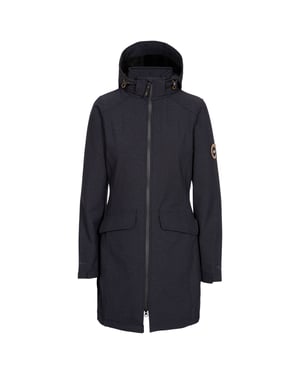 Trespass Womens/Ladies Maria Soft Shell Jacket (Schwarz Mergel)
