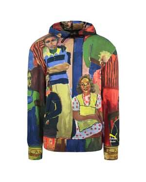 Puma x Kidsuper Studios Langarm Pullover Mens Printed Hoodie 530407 02