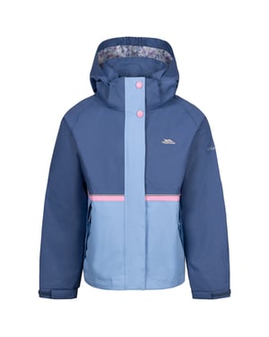 Trespass - "Allora" Jacke, wasserfest für Mädchen (Blue Tone Blau)