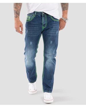 Rock Creek Jeans Blau