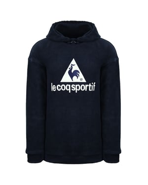 Le Coq Sportif Big Logo Herren Hoodie in Marineblau