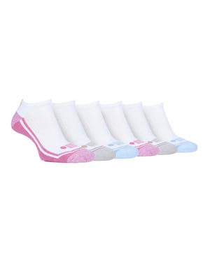 JEEP - 6 Paar Damen Performance Poly Low Knöchel Länge Trainer Socken