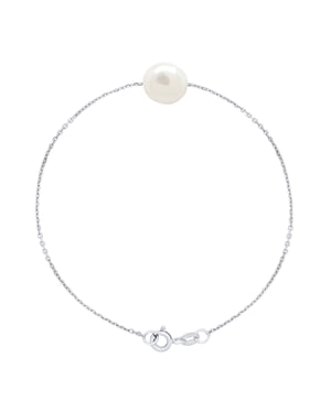 Armband echte Süßwasser-Zuchtperle Barock 10-11 mm