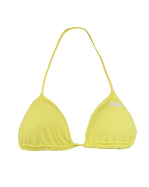 Nike Binde Binding Bading Ceolle Womens Verstellbare gelbe Bikini Top 404423 710