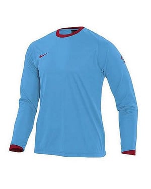 Nike Logo Mens Blue Football Top