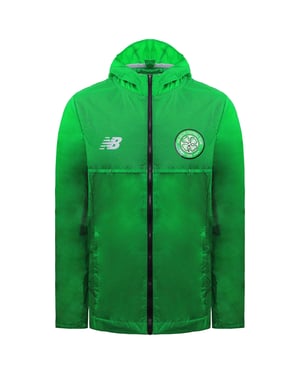 Grüne Regenjacke für Kinder von New Balance Celtic FC